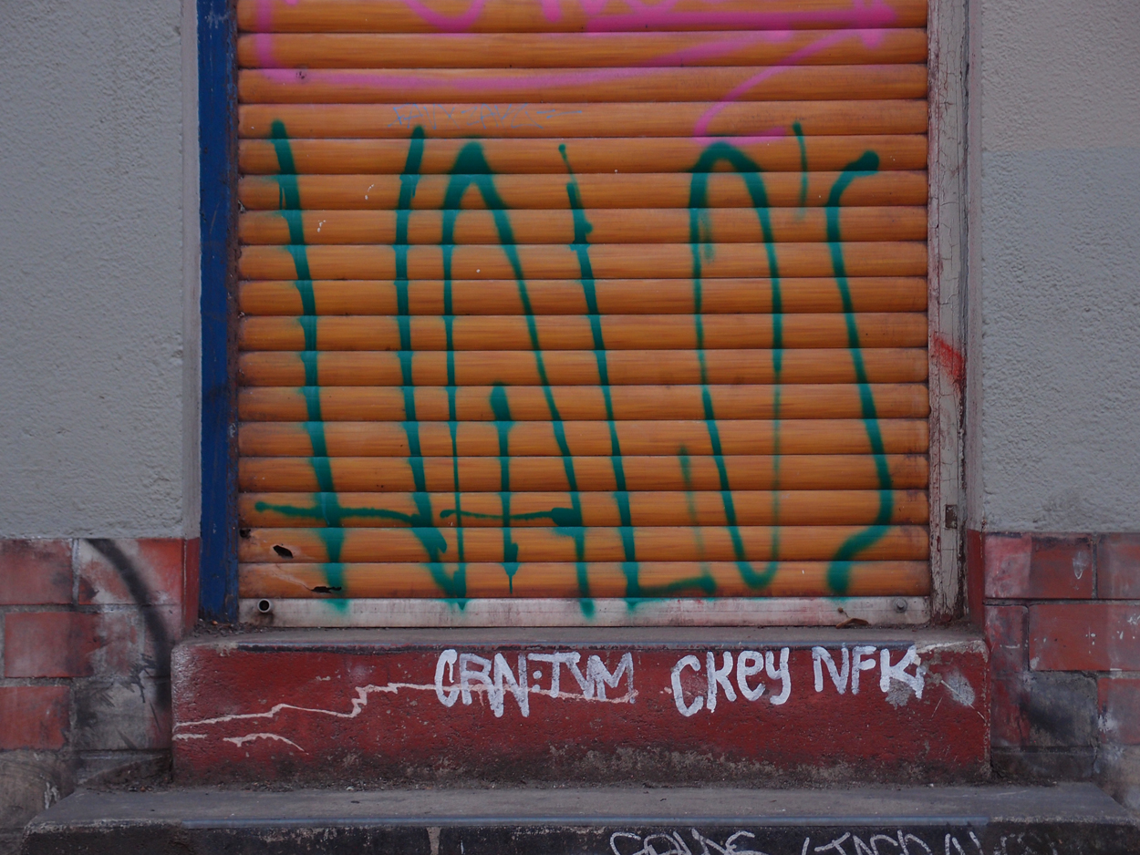 fotos de pixação em Berlim 2018/19